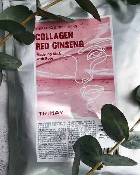 TRIMAY Collagen & Red Ginseng Modeling Mask With Rose (240g)